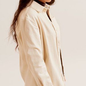 Kotn Flannel Button Up Natural